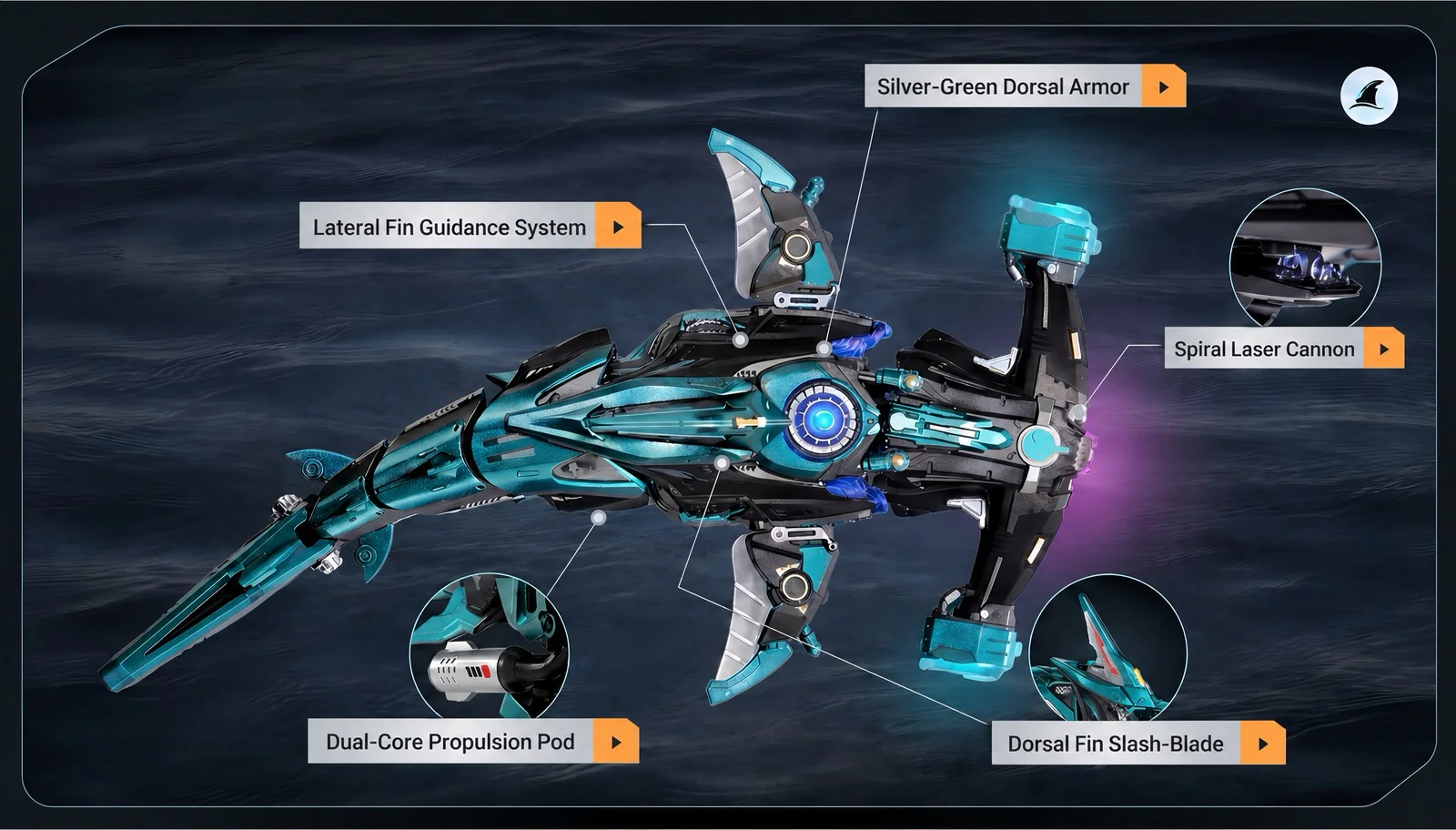Hammerhead Shark DIY Model 3D Puzzle